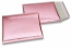 Metalik kuverte sa zračnim jastučićima-reciklirane - ružičasto zlatna 180 x 250 mm | Kuverte.hr