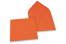 Kuverte za čestitke u bojama  - Narančasta, 155 x 155 mm | Kuverte.hr