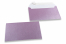 Sedefaste kuverte u lila boji - 114 x 162 mm | Kuverte.hr