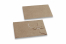 Kuverte sa končićem za zatvaranje - 114 x 162 mm, smeđa kraft | Kuverte.hr