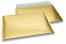 Metalik kuverte sa zračnim jastučićima-reciklirane - zlatna 235 x 325 mm | Kuverte.hr