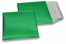 Metalik kuverte sa zračnim jastučićima-reciklirane - zelena 165 x 165 mm | Kuverte.hr