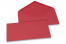 Kuverte za čestitke u bojama - Crvena, 110 x 220 mm | Kuverte.hr