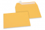 Papirnate kuverte u boji - zlatnožutoj, 114 x 162 mm | Kuverte.hr
