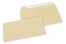 Papirnate kuverte u boji - camel bež, 110 x 220 mm | Kuverte.hr