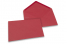 Kuverte za čestitke u bojama - Tamnocrvena, 133 x 184 mm | Kuverte.hr