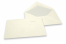 Kuverte od ručno izrađenog papira - gumirano zatvaranje, sa sivom unutrašnjosti | Kuverte.hr