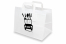 Papirnate vrećice za dostavu  - bijela + dostava | Kuverte.hr