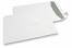 Bijele papirnate kuverte, 229 x 324 mm (C4), 120-gramske, zatvaranje na traku, težina svake pribl. 16 g | Kuverte.hr