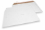 Kuverte od valovitog kartona bijela - 375 x 520 mm | Kuverte.hr