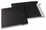Crne papirnate kuverte sa zračnim jastučićima - 165 x 165 mm, 160 g | Kuverte.hr