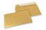 Papirnate kuverte u boji - zlatna metalik, 162 x 229 mm  | Kuverte.hr