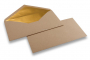 Kuverte od kraft papira s podstavom - 110 x 220 mm (EA 5/6) Zlatne