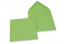 Kuverte za čestitke u bojama  - Zelena, 155 x 155 mm | Kuverte.hr