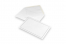 Kuverte za iskazivanje sućuti - bijele + jednostruki obrub, 120 x 185 mm | Kuverte.hr