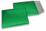 Metalik kuverte sa zračnim jastučićima-reciklirane - zelena 180 x 250 mm | Kuverte.hr