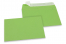 Papirnate kuverte u boji - zelene jabuke, 114 x 162 mm | Kuverte.hr
