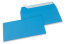 Papirnate kuverte u boji - ocean plavo, 110 x 220 mm | Kuverte.hr