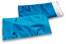Metalik folijske kuverte u plavoj boji - 114 x 229 mm | Kuverte.hr