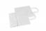 Papirnate vrećice s pletenom ručkom - bijela, 190 x 80 x 210 mm, 80 gr | Kuverte.hr