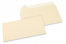 Papirnate kuverte u boji - slonovače, 110 x 220 mm | Kuverte.hr