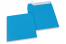 Papirnate kuverte u boji - ocean plavo, 160 x 160 mm | Kuverte.hr