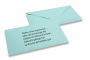 Kuverte u boji za obavijesti o rođenju baby plava 