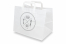 Papirnate vrećice za dostavu  - bijela + grickalice | Kuverte.hr