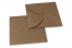 Kuverte presavijene u stilu pochette – Bronca | Kuverte.hr