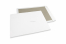 Kuverte s ojačanom stražnjom stranom – 400 x 500 mm, 120 gr bijeli kraft prednji dio, 700 gr sivi duplex straga, bez traka | Kuverte.hr