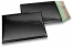 Metalik kuverte sa zračnim jastučićima-reciklirane - crna 180 x 250 mm | Kuverte.hr