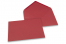 Kuverte za čestitke u bojama - Tamnocrvena, 162 x 229 mm | Kuverte.hr