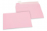 Papirnate kuverte u boji - nježno ružičastoj, 114 x 162 mm | Kuverte.hr