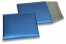 Mat metalik kuverte sa zračnim jastučićima-reciklirane - tamnoplava 165 x 165 mm | Kuverte.hr