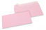 Papirnate kuverte u boji - nježno ružičastoj, 110 x 220 mm | Kuverte.hr