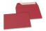 Papirnate kuverte u boji - tamnocrvenoj, 114 x 162 mm | Kuverte.hr