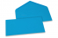 Kuverte za čestitke u bojama  - Ocean plava, 110 x 220 mm | Kuverte.hr