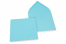 Kuverte za čestitke u bojama - Nebesko plava, 155 x 155 mm | Kuverte.hr