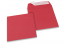 Papirnate kuverte u boji - crvenoj, 160 x 160 mm  | Kuverte.hr