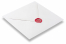 Pečati od voska – Srce na kuverti | Kuverte.hr