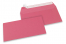 Papirnate kuverte u boji - ružičastoj, 110 x 220 mm | Kuverte.hr