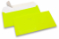 Fluorescentne kuverte - žute, bez prozora | Kuverte.hr