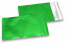Mat metalik folijske kuverte u zelenoj boji - 114 x 162 mm | Kuverte.hr
