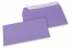 Papirnate kuverte u boji - purpurnoj, 110 x 220 mm | Kuverte.hr