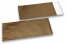 Mat metalik folijske kuverte u brončanoj boji - 110 x 220 mm | Kuverte.hr