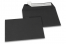 Papirnate kuverte u boji - crnoj, 114 x 162 mm | Kuverte.hr