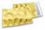 Metalik folijske kuverte u zlatnoj boji - 114 x 162 mm | Kuverte.hr