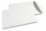 Bijele papirnate kuverte, 229 x 324 mm (C4), 120-gramske, gumirano zatvaranje, težina svake pribl. 16 g | Kuverte.hr