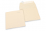 Papirnate kuverte u boji - slonovače, 160 x 160 mm  | Kuverte.hr