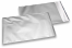 Mat metalik folijske kuverte u srebrnoj boji - 180 x 250 mm | Kuverte.hr